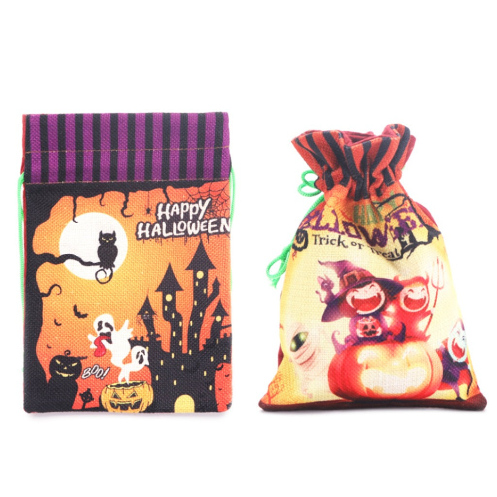 Bolsa de calabaza de Halloween para niños