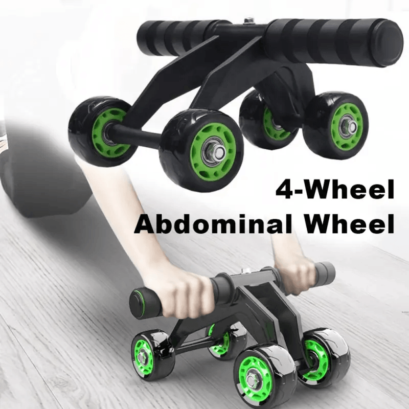 Rodillo abdominal de 4 ruedas: innovador