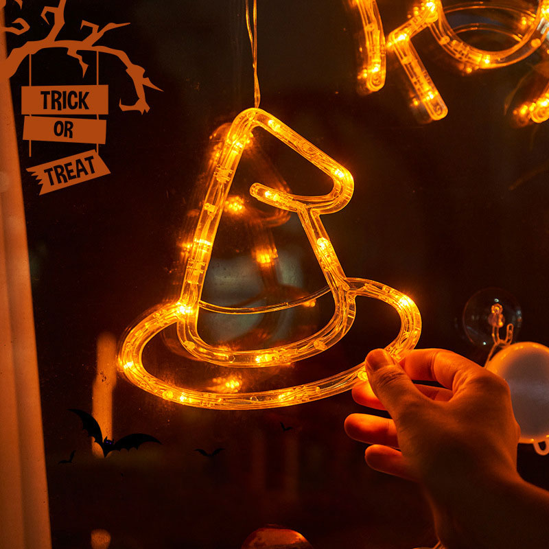 Halloween Pumpkin LED Garland