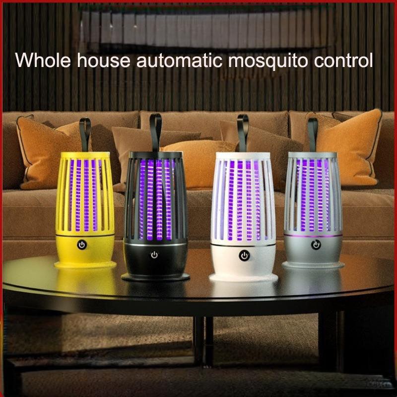 Repelente de mosquitos portátil con luz LED