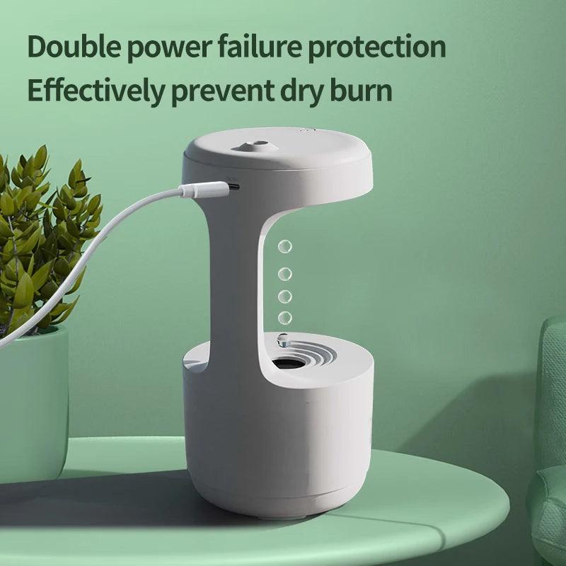 Nouvel humidificateur d'air anti-gravité