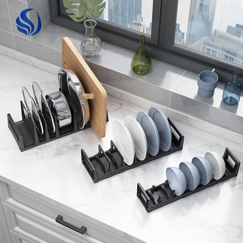 Multi-Function Retractable Dish Rack