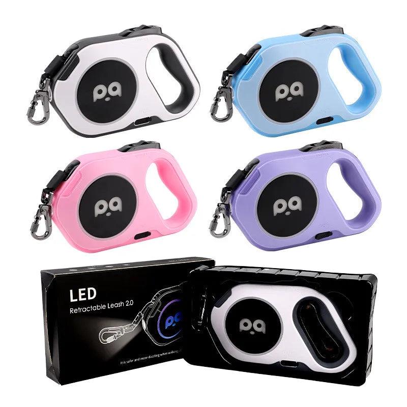 5M Retractable Leash w/ LED