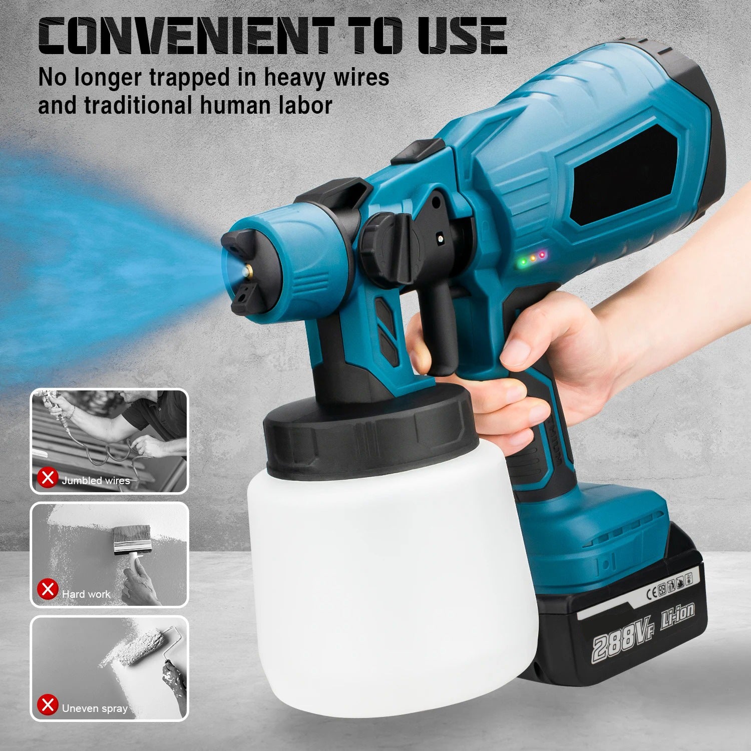 Pro Cordless Paint Sprayer