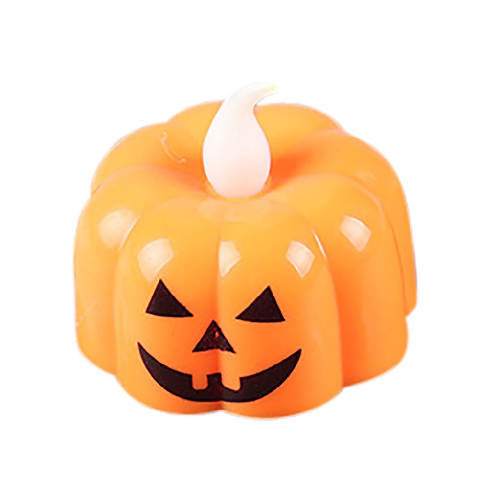 LED Pumpkin Candle Halloween