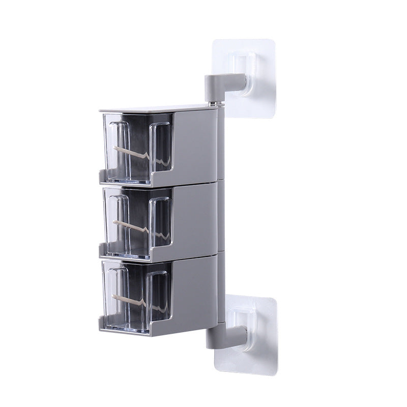 Rotating Wall-Mount Spice Rack