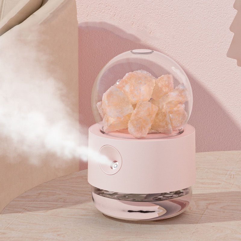 Humidificateur USB en cristal de 300 ml