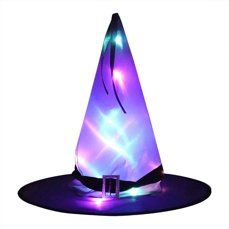 LED Witch Hat Halloween Decor