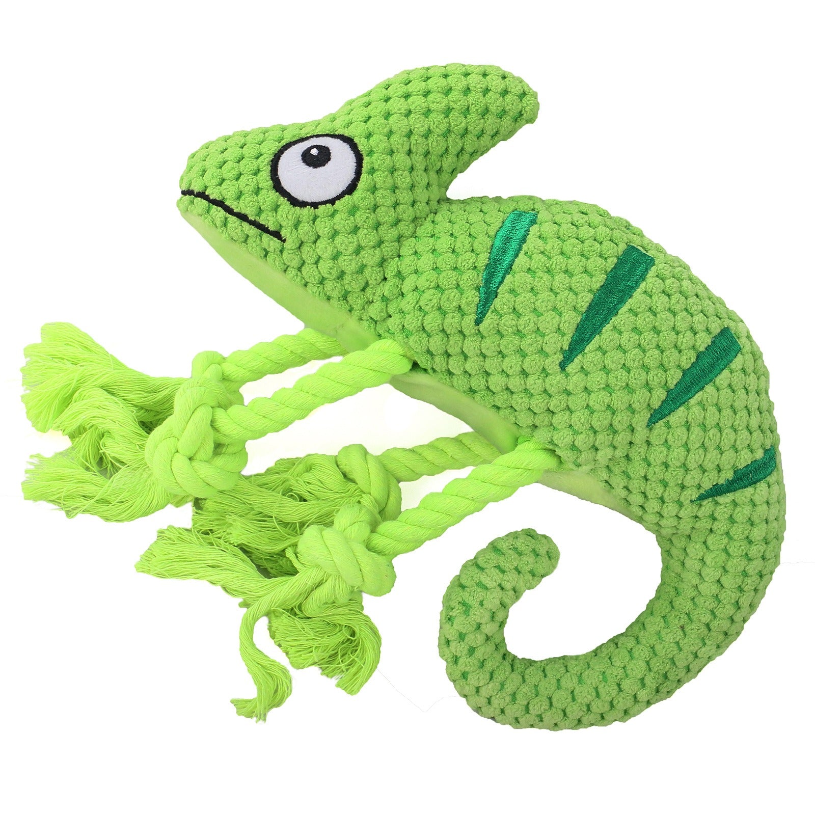 Jouet caméléon interactif en peluche