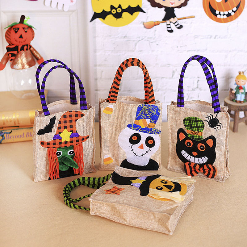 Bolsa de Halloween: fantasma de calabaza