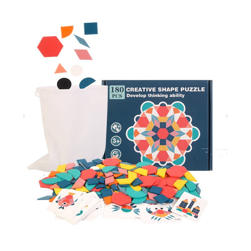 180-Piece Geometric Puzzle