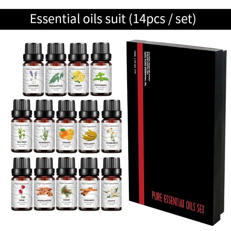 Juego de 14 aceites esenciales de 10 ml