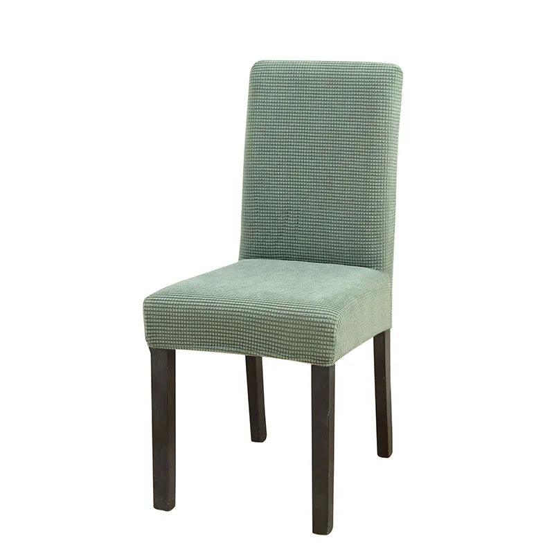 Solid Jacquard Spandex Chair Covers