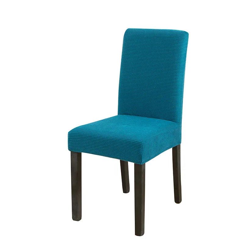 Solid Jacquard Spandex Chair Covers