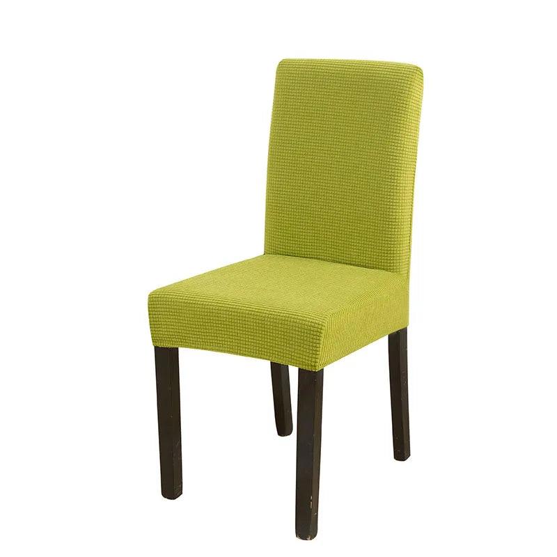 Solid Jacquard Spandex Chair Covers