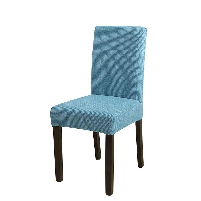 Solid Jacquard Spandex Chair Covers