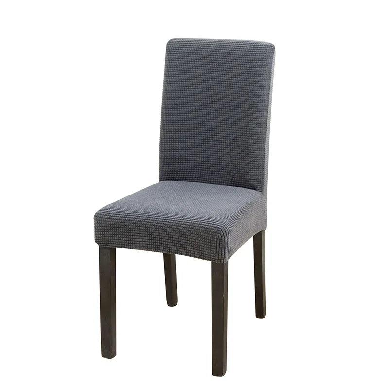 Solid Jacquard Spandex Chair Covers