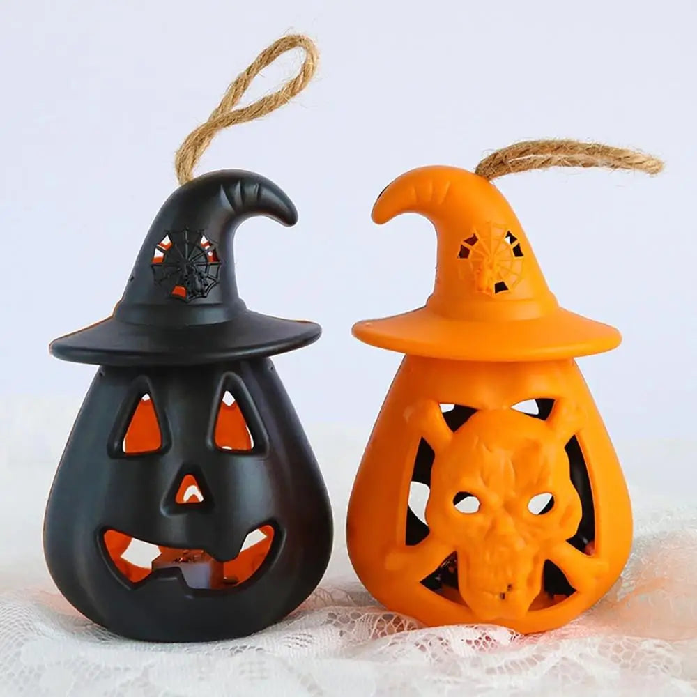 Lampe LED citrouille d'Halloween