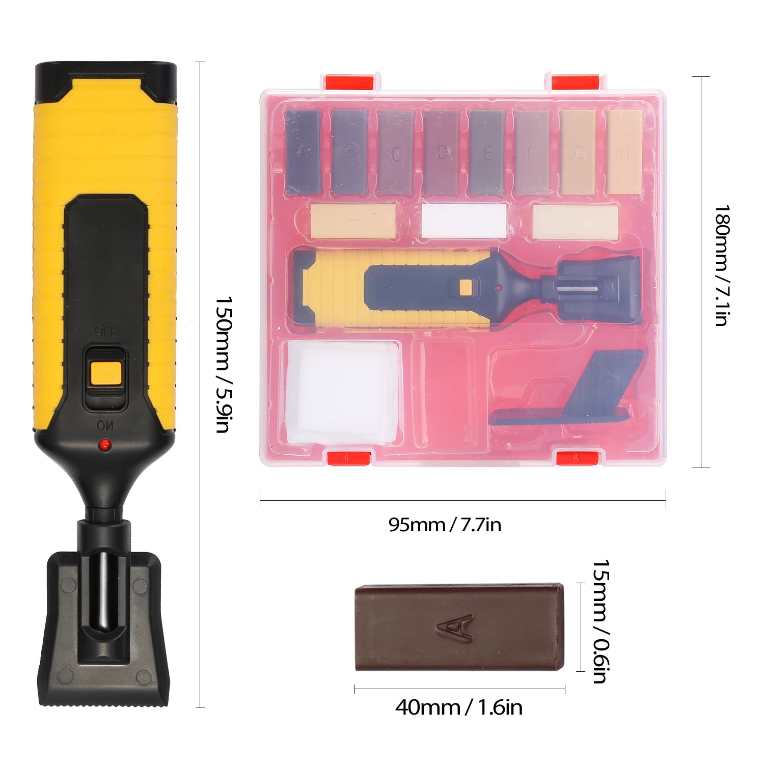 Kit de réparation pour sol stratifié