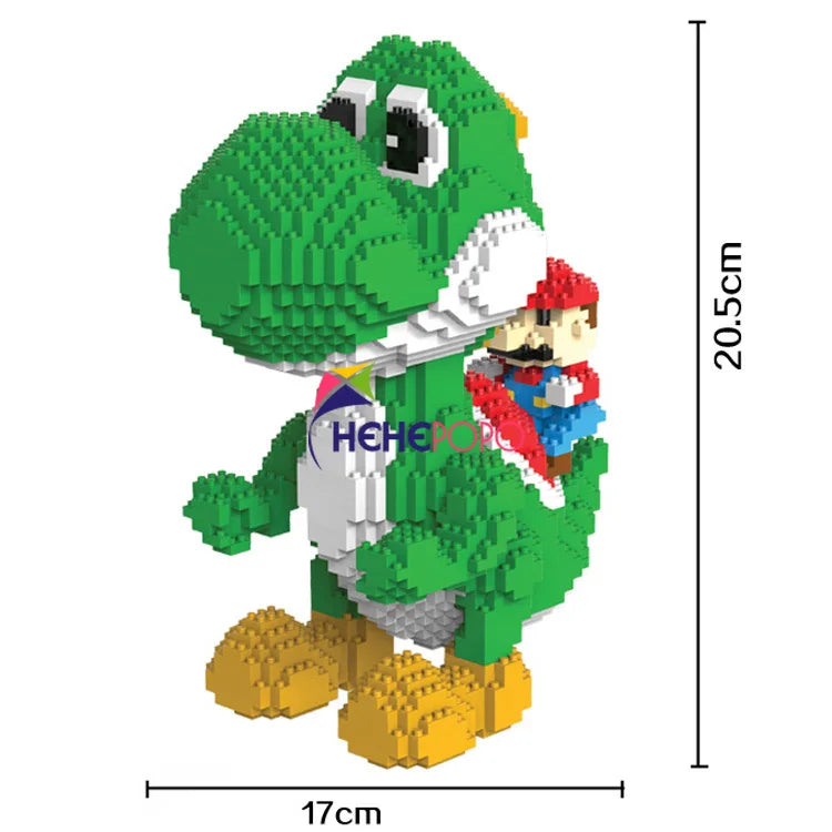 Minibloques Yoshi 2000 piezas Mario