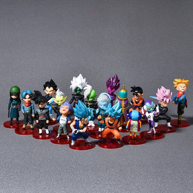 18 Dragon Ball Super Figures