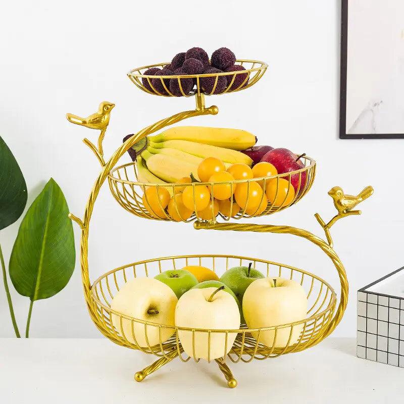 Assiette de fruits Feng Shui nordique