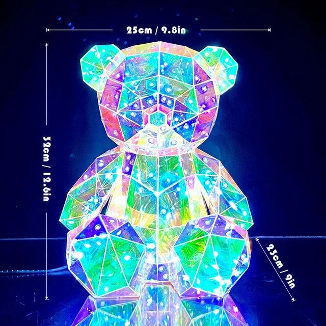 Oso de peluche luminoso LED