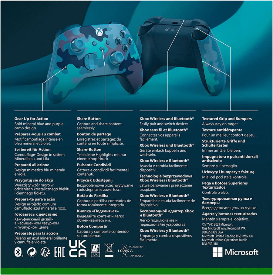 Controle Sem Fio Xbox Series - Mineral