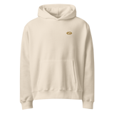Hoodie Signature coordonné — Écru — Face