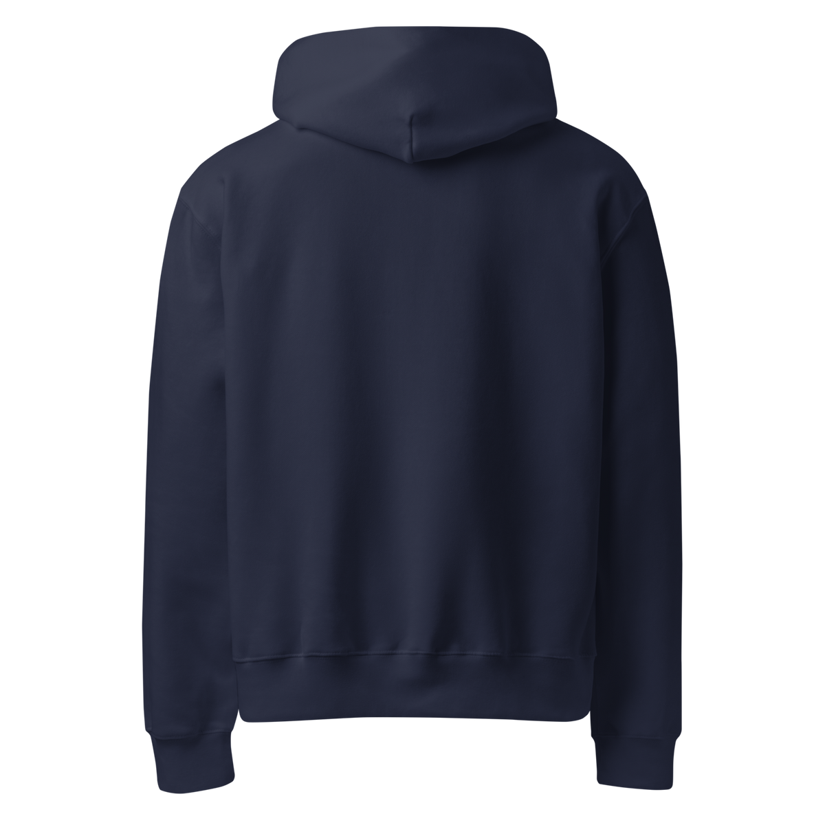 Hoodie Signature coordonné — Bleu marine, dos