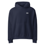 Abgestimmter Signature Hoodie — Marineblau — Vorderseite