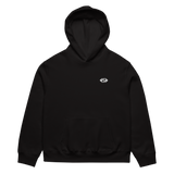 Signature Hoodie, abgestimmt — Schwarz — Ansicht 3