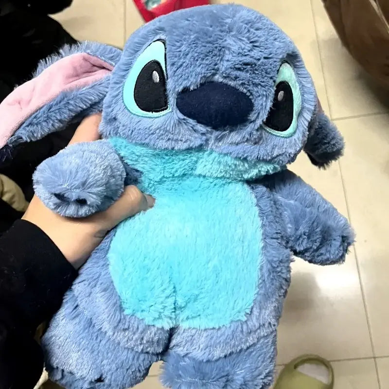 Botella de agua caliente de peluche Kawaii Lilo Stitch