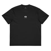X-FUN STUDIO — Camiseta oversize Infra para hombre — Negro Onyx — vista frontal