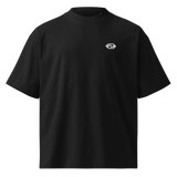 Signature Oversized T-shirt — Black — Front