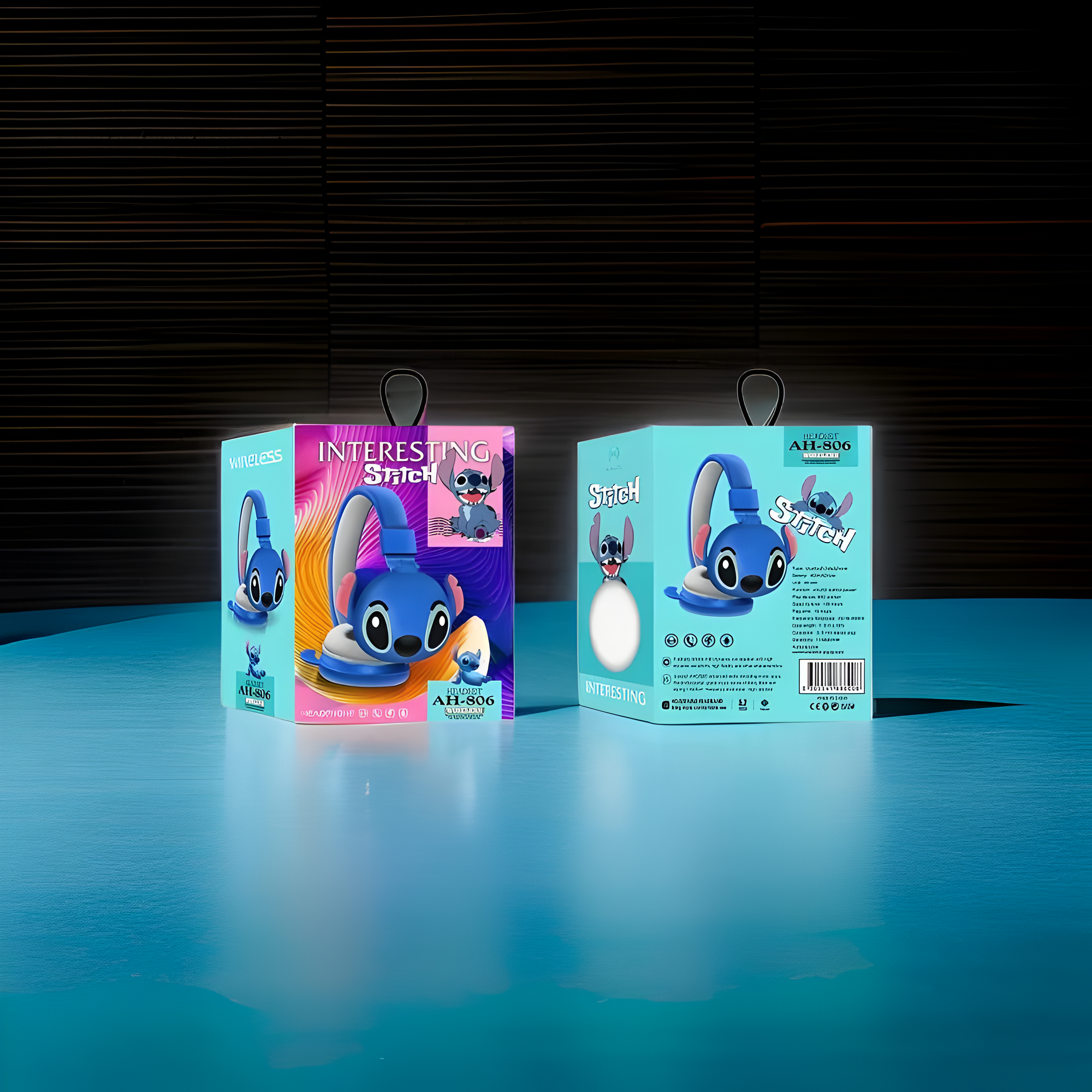 Nuevos auriculares inalámbricos Bluetooth de Disney Stitch