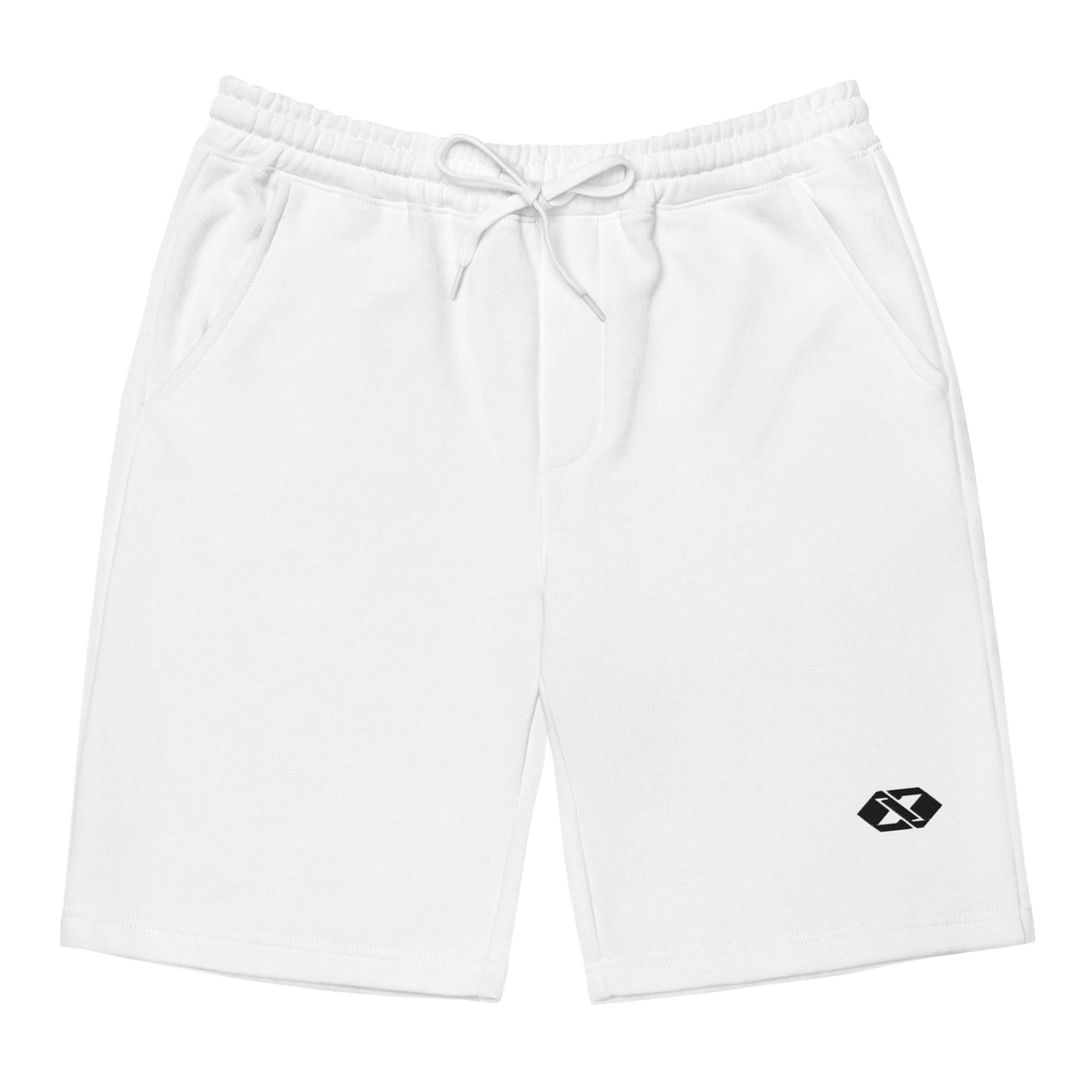 Short Signature — Blanc, broderie contrastée, face