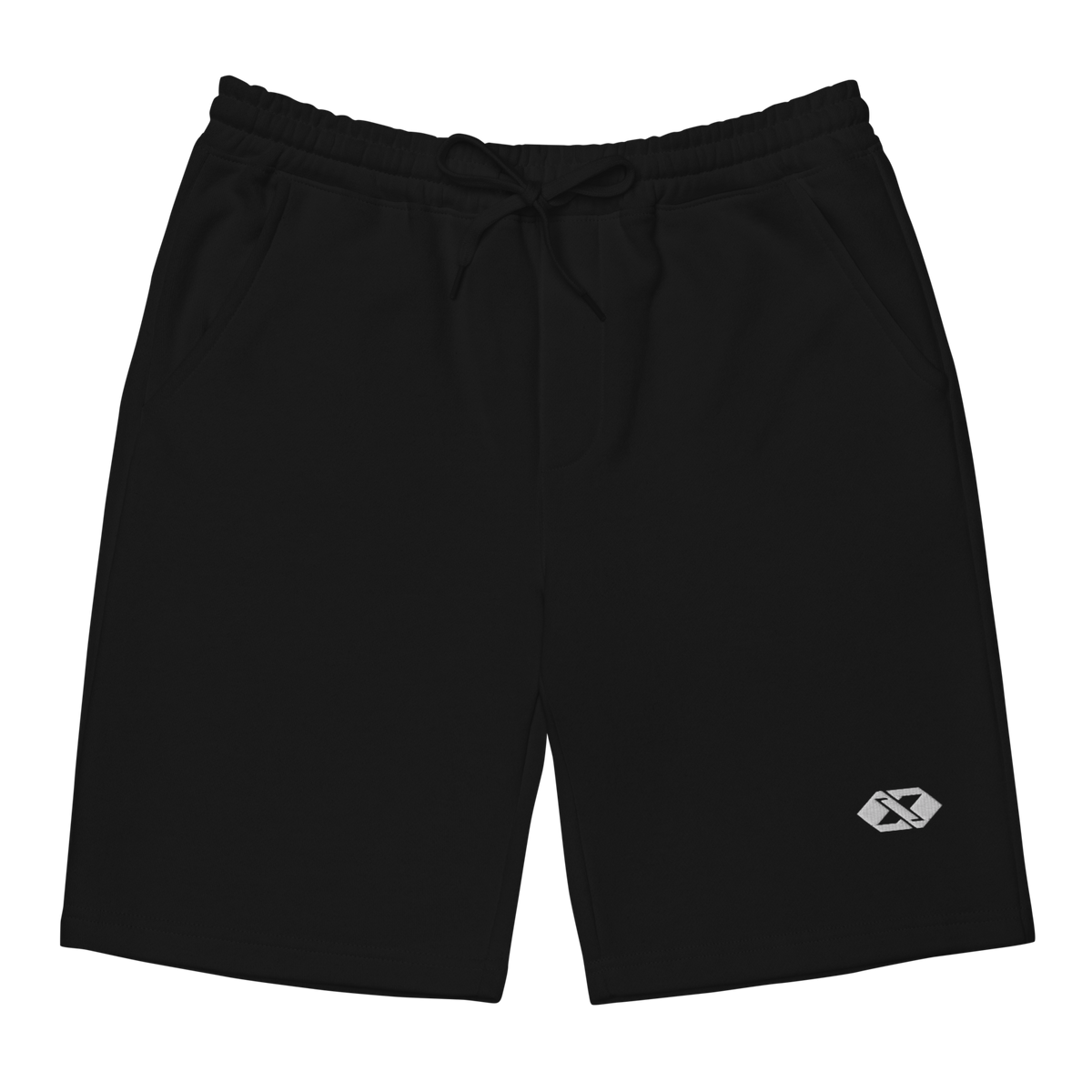 Short Signature — Noir, broderie contrastée, face