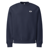 Sweat Signature à col rond — Bleu marine — Face