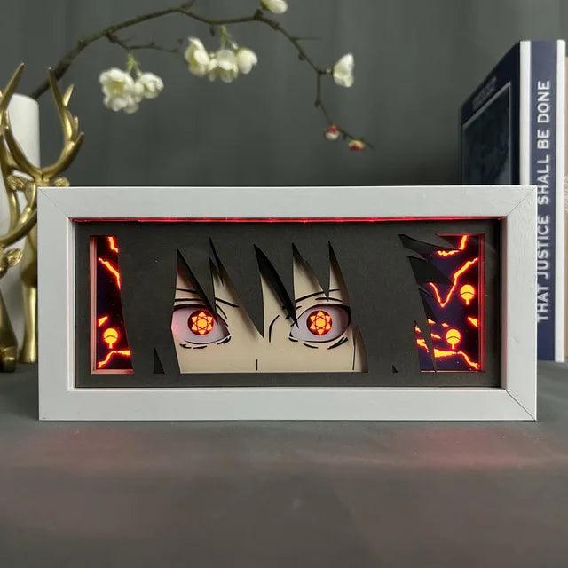 Caja de luz LED de anime 3D