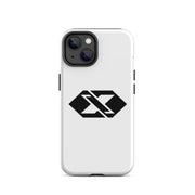 Kryt na telefon Bouclier — Sněhově bílá — X-FUN STUDIO