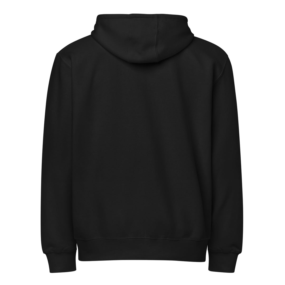 Hoodie zippé Signature — Noir — Dos