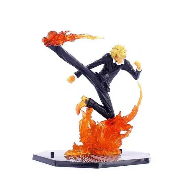 Figura de tres espadas de Zoro de 18 cm