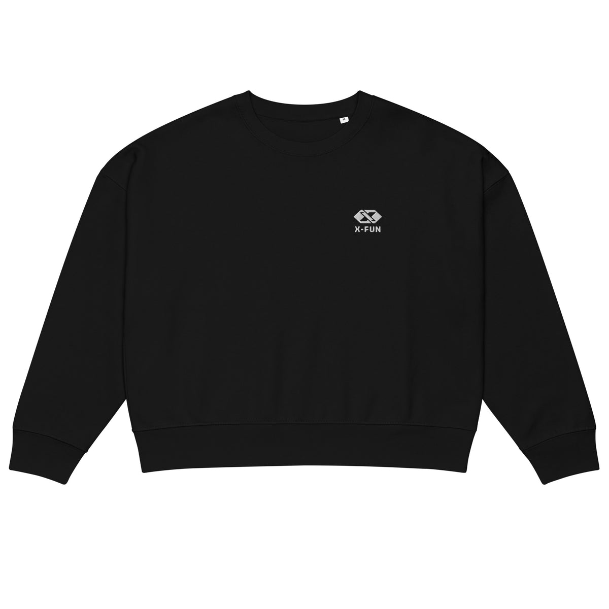 X-FUN STUDIO — Sweat Essentiel — Noir Onyx — vue de face