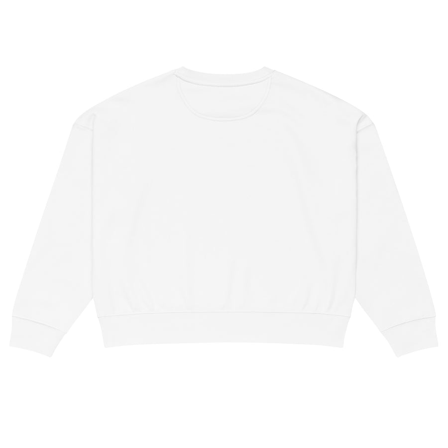X-FUN STUDIO — Essentiel-sweatshirt — Snövit — bakifrån
