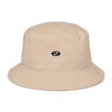 Signature Bucket Hat — Stone — Front