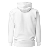 Hoodie Signature coordonné — Blanc — Dos