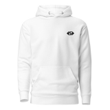 Hoodie Signature coordonné — Blanc — Face