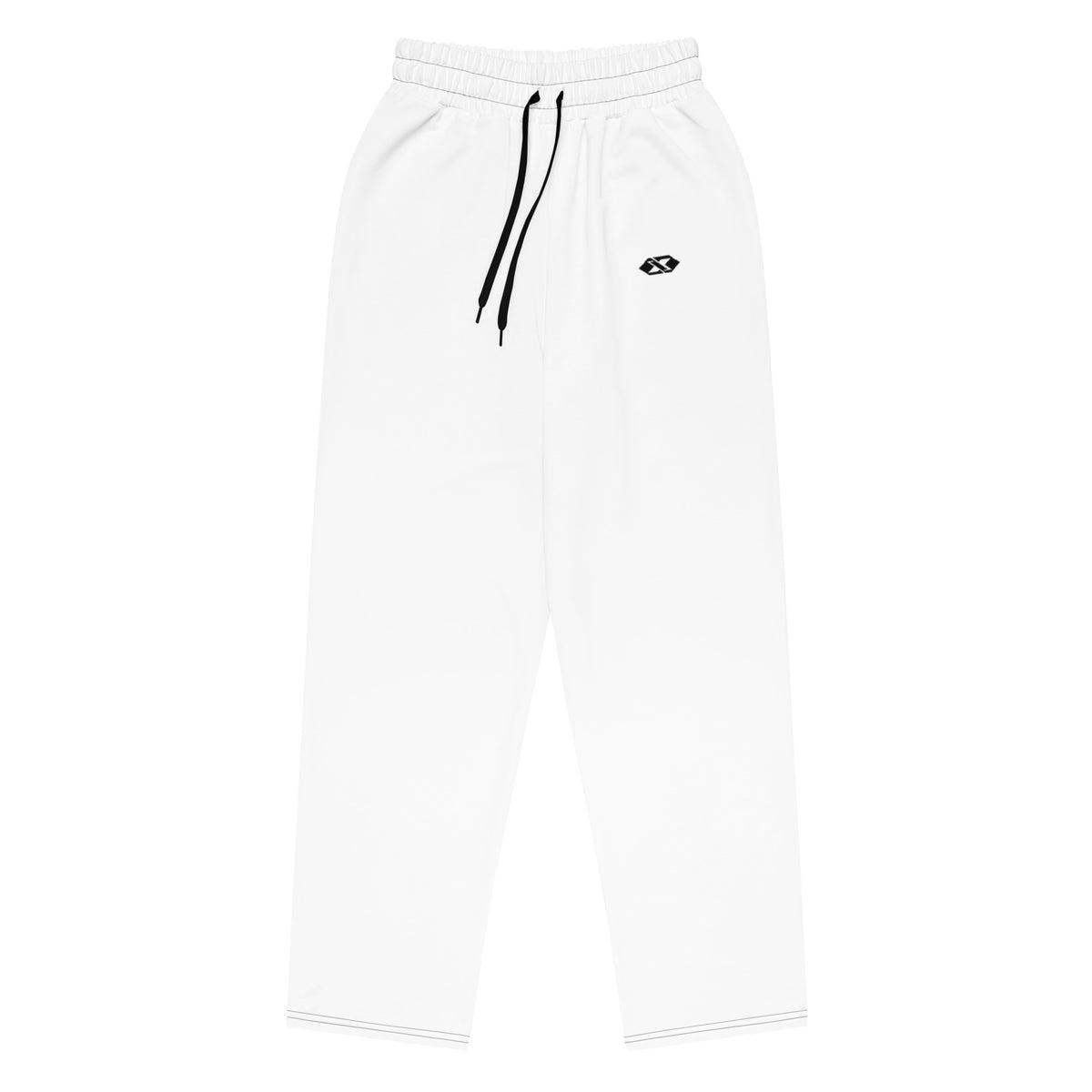 Pantalon Signature blanc X-FUN STUDIO — vue de face