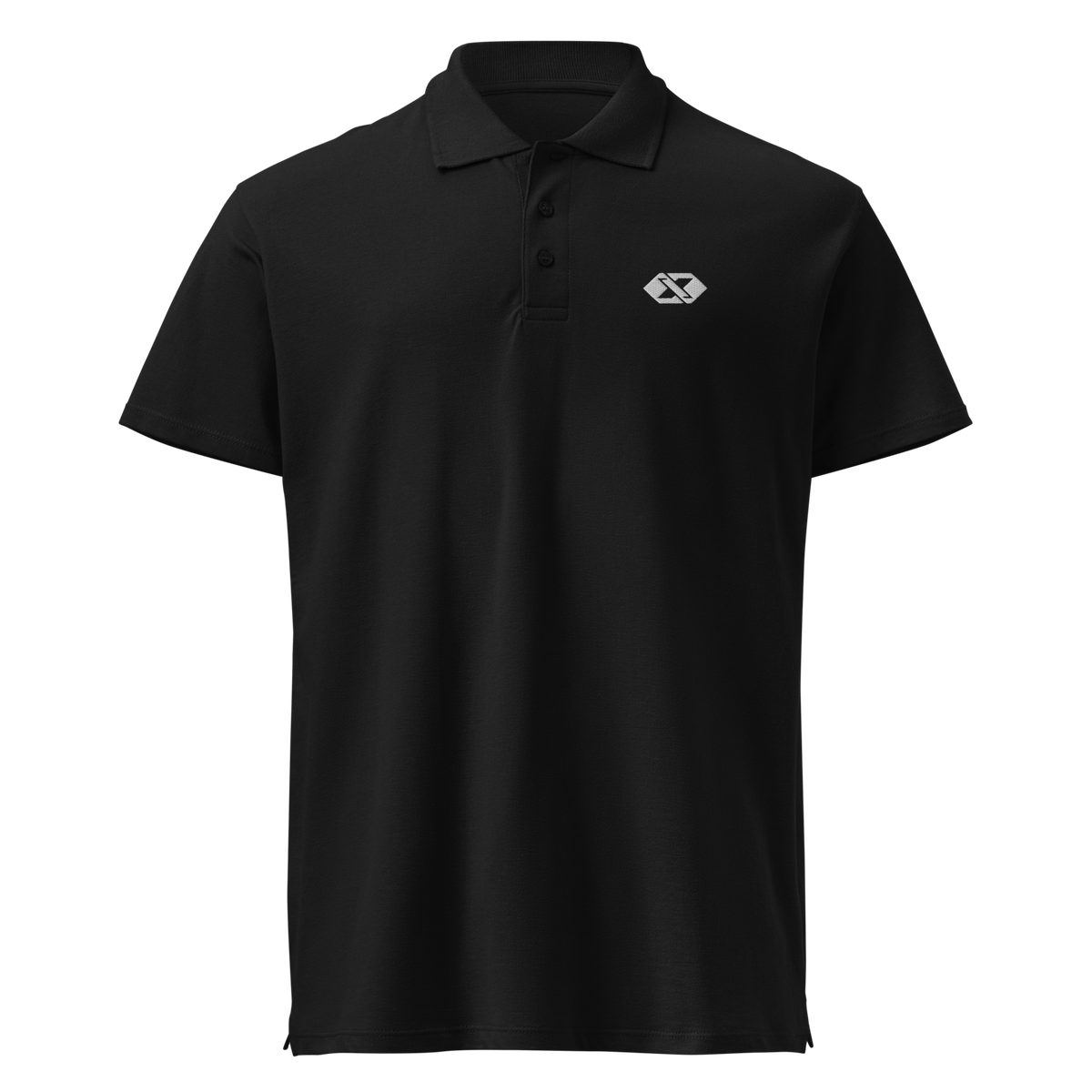 Polo Signature — Noir — Face
